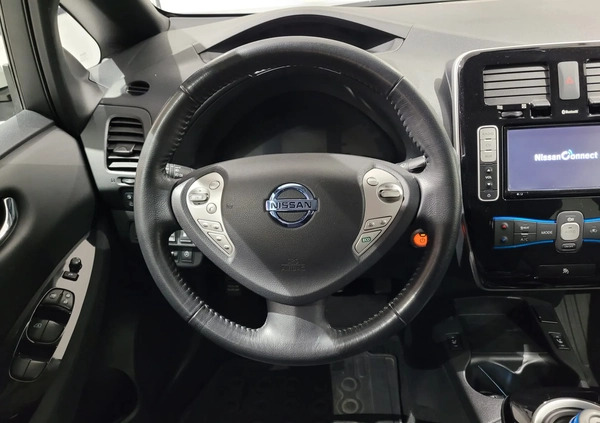 Nissan Leaf cena 43900 przebieg: 158000, rok produkcji 2016 z Augustów małe 154